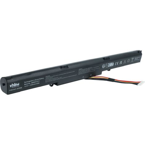 vhbw Akku kompatibel mit Asus X750JN-TY050H, X750LA-3C, X750LA-TY007H, X550ZE-XX234T, X750JN-TY002H, X750JN-TY038D Notebook (2200 mAh, 14,4 V, Li-Ion) (1/5)