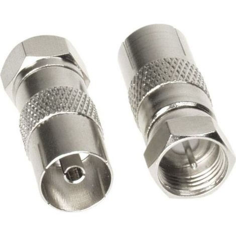 INHHUB Antenna Adapter F Male Plug to Female Coaxial Plug -INHHUB (1/5)