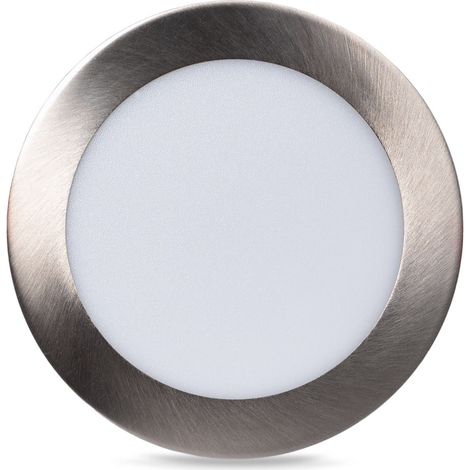 Spot LED encastrable extra-plat 12W - CCT - Coupe Ø 155mm - 3 - Argent (1/5)