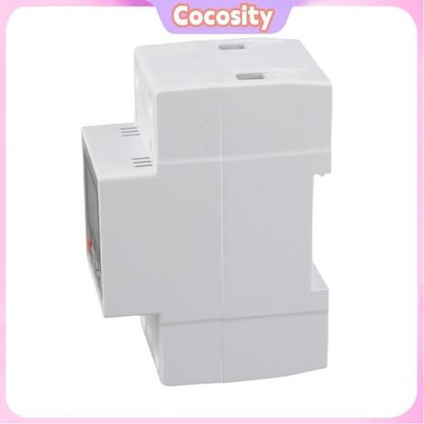 Disjoncteur protecteur de réenclenchement automatique - COCOSITY - Version Tuya WiFi - 63 A - Puce anti-interférences - Multicolore (1/5)