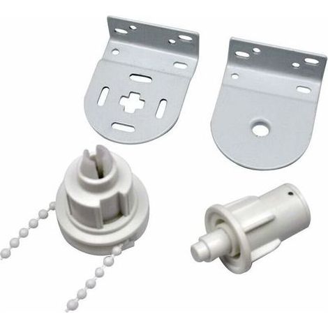 Accessoire pour store banne, kit de Réparation de Store Enrouleur, Complet avec ,Mécanisme de Store Enrouleur 32 mm, Chaîne de Store Enrouleur et Support Métallique pour Store Enroule (1/4)