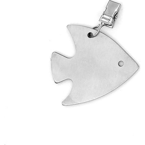 (8pcs)Poids Nappe Lourd Pince Nappe en Acier Inoxydable Argent Poids de Pinces à Nappe Clip Nappe Jardin Fixe-Nappe pour Nappe Jardin Table Extérieur Restaurant Camping(petits poissons) (1/5)