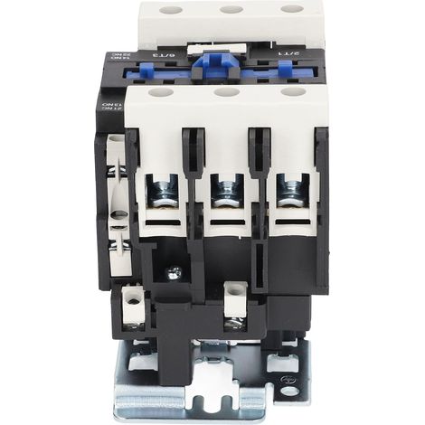 Contacteur AC industriel 95A 220V forte conductivité boîtier ABS ignifuge antifeu CJX2-9511 (1/5)