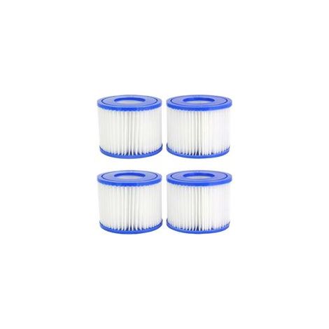 Cartouche filtrante Mallez VI pour Bestway, filtre pour spa, cartouches filtrantes pour piscine Lay-Z-Spa, Paris, Miami, Vegas, Monaco, Palm Springs, 2 Fi (1/5)