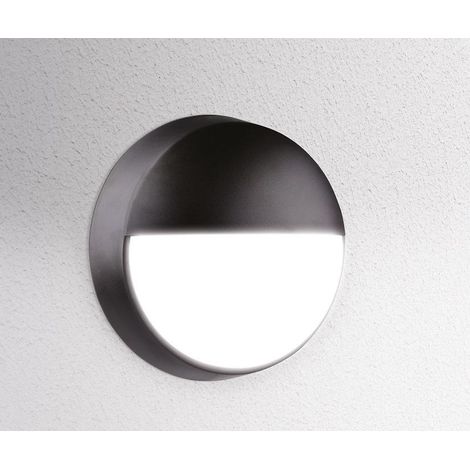 Century plafoniera led oasi cct tonda nera cover 14w - terminal block ostonp-1421500