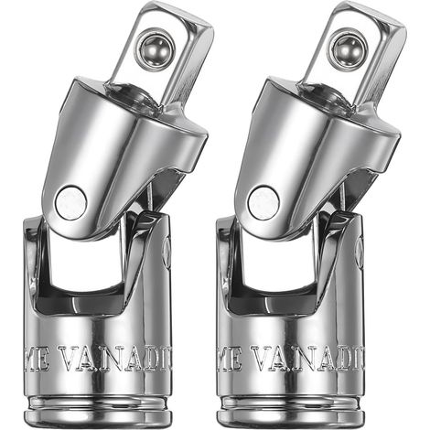 Stück Universalgelenk für 1/4"-Steckschlüssel, 40CR-Stahl, silber (1/5)
