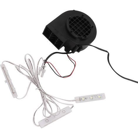 Eosnow Schlauchboote Luftgebläse Weihnachtsfestpumpe mit 3 weißen LED -Glühbirnen -Sets für Urlaubsdekorationen im Freien EU -Stecker 220‑240V (1/5)