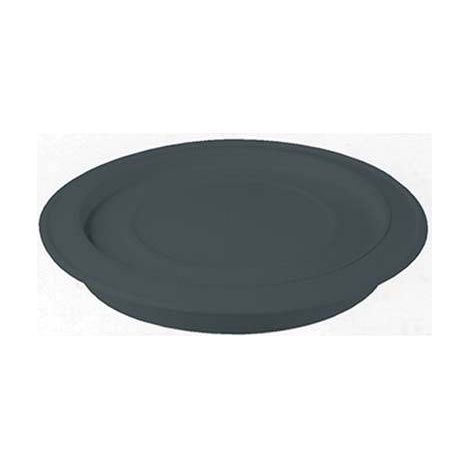 EMAILLIERTE ROSACE 'CLASSIC' Ø 120 mm - Farbe schwarz