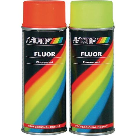 Bombe de peinture Motip Rose fluo 400ml M04021 auto pour moto scooter (1/5)