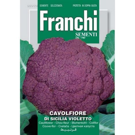 SEMI CAVOLFIORE DI SICILIA DOPPIA BUSTA FRANCHI