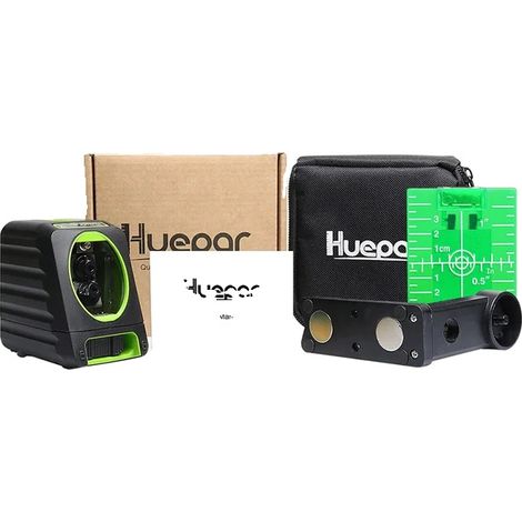 Niveau Laser, Auto-Nivelant, Utilisation Intérieure et Extérieure, Espagne, Niveau Laser Vert (1/2)