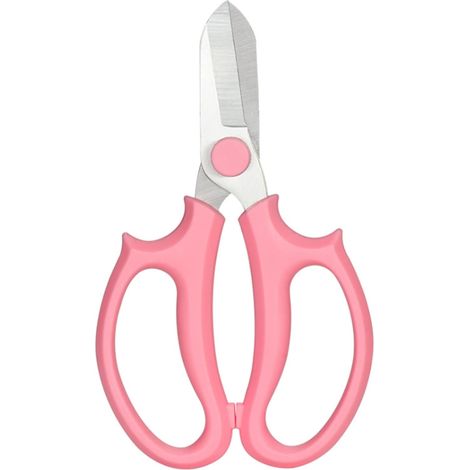 Sécateur floral en acier de qualité supérieure pour jardin, fruits, feuilles, outil de coupe pour jardinage (rose) (1/5)