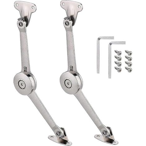 pièces pour porte de placard, charnière standard, support de levage, rabat robuste et fixations pour couvercles de placard de cuisine. (1/5)