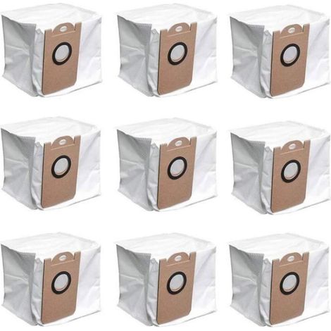 Lot de 9 sacs à poussière antifuites pour aspirateur Proscenic M7 Pro (1/4)