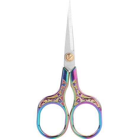 Ciseaux À Broderie - Pointe Fine En Acier Inoxydable - Pour Détails Précis En Couture Et DIY - 1 Pièce (1/5)