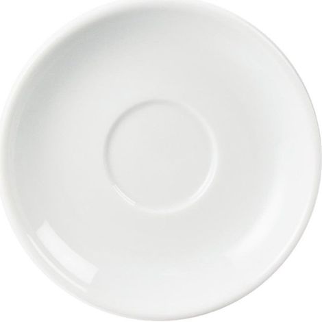 Soucoupes Pour Tasses À Espresso Blanches (Lot de 12) - Ref CB465 - Olympia (1/5)