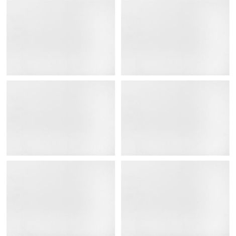 6pcs Plaque Aluminium pour Sublimation en Métal Argenté, Feuilles Blanches Solide et Résistantes la Déformation, pour Travaux Manuels et Usage Bureau (1/5)