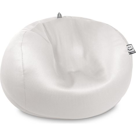 Mega Pouf Respirant 3D Blanc Happers Unique Blanc (1/3)