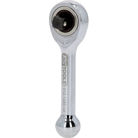KS Tools 1/4 Mini-Freilauf-Ratsche 912.1485 Cliquet à embout