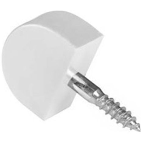 Soporte de vitrina blanco - 33x20mm, GIBALTO