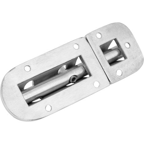 Verrou coulissant en acier inoxydable pour porte hublot bateau marin, loqueteau à barillet 110mm, fermeture robuste pour fenêtre de navire. (1/5)