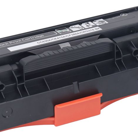 Cartouche de toner noir 304A CC530A Compatible avec les imprimantes multifonctions Color LaserJet CM2320 et Color LaserJet CP2025 (1/5)