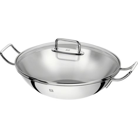 Zwilling Plus Wok 32 cm Acero Inoxidable Plateado (1/4)