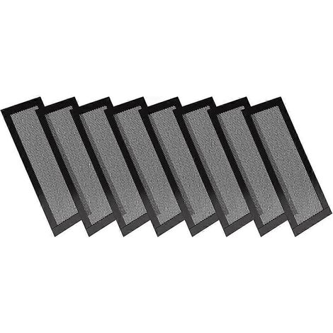 8-teiliges magnetisches Bodenlüftungsset für Wand und Decke fängt Schmutz auf