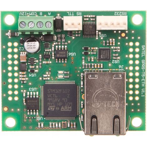 Modulo di comunicazione Satel csp-eth alimentazione diretta configurazione IP automatica (1/3)