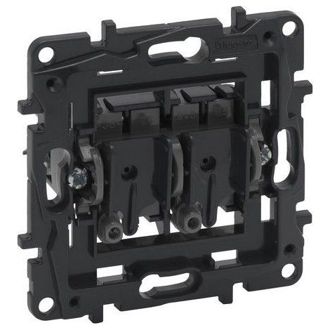 Conmutador doble Niloé Step 10AX 250V LEGRAND 864008