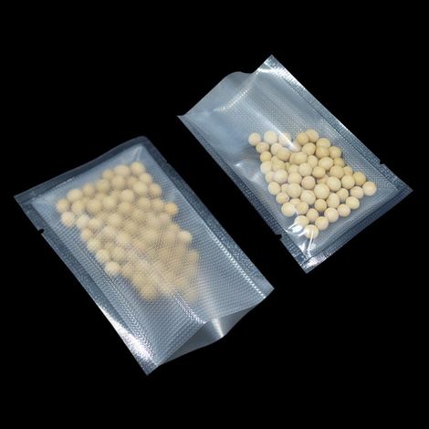 Lot de 100 petits sacs sous vide de 4.72 mm d'épaisseur pour le stockage des aliments sous vide, la cuisson sous vide, sacs d'emballage sous vide, sacs d'emballage en plastique de 7x10 cm (1/5)