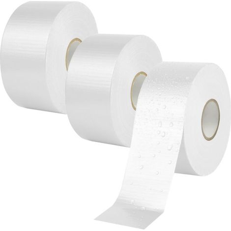 Ruban Adhésif Toilé tissu, 48MM50M ruban adhésif de réparation d'étanchéité, Heavy Duty Duct Tape, Ruban toilé tous usages, pour les travaux de réparation, fixation, scellage et de rénovation