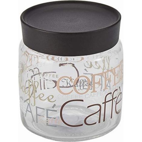 Barattolo giara 0,75 litri per caffè bormioli in vetro e plastica (1/3)