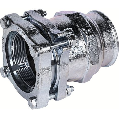 Union égale de réparation pour tube acier - Bride - Femelle 66x76