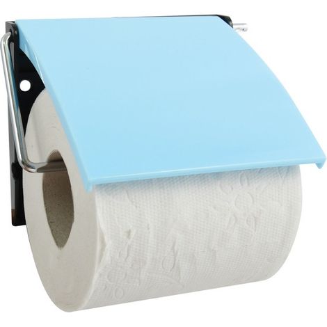 Porte rouleau papier wc Mural Bleu ciel MSV