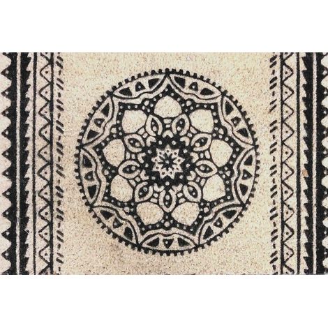 Tapis Coco Imprimé Mandala 40 X 60 Cm Tapis Coco Imprimé Mandala 40 X 60 Cm - Btb