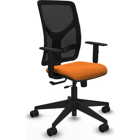 Silla ergonómica piqueras y crespo Motilla negro espuma de alta calidad (1/2)