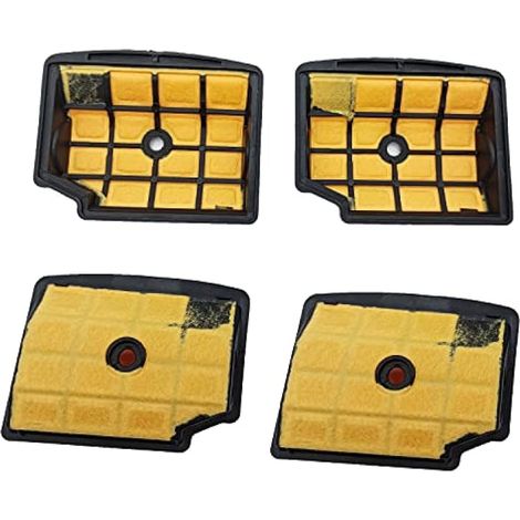 Pack de 2 filtres à air tronçonneuse pour Stihl MS200T MS200 020T 020 Remplace 1129120 1602 et 1129120 1607