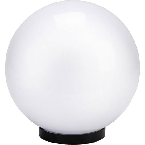 LANTERNA TESTA-PALO 'GLOBO' Ø cm.25 - bianca - VELAMP