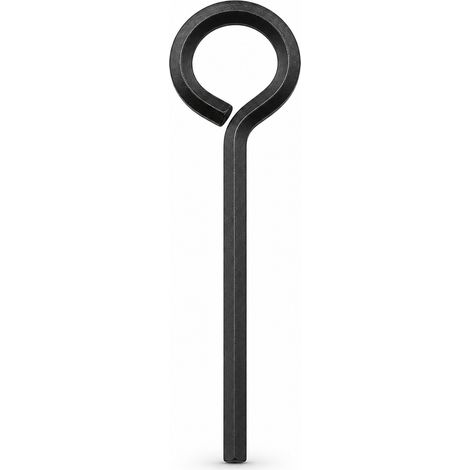 Clé Hexagonale Chien 5 32 Métal Noir pour Porte Panique (1/5)