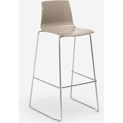 Grand Soleil Küchenbarhocker 74 cm Design Imola Slitta - Beige