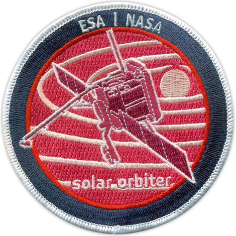 Parche ESA NASA - Orbitador solar - Adhesivo termoadhesivo - Parche/Insignia/Emblema bordado