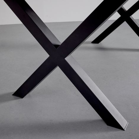 Mömax Esstisch Rico Schwarz MDF ca. 180x90x76cm (1/5)