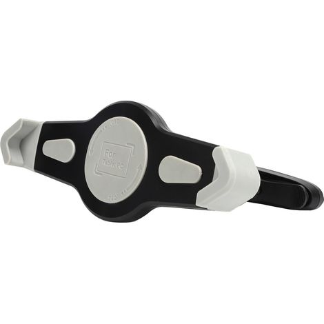 Support universel téléphone voiture réglable 360°, fixation tablette pour appui-tête arrière. (1/5)