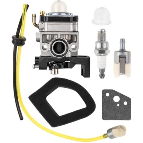 GX35 Carburateur avec kit de réglage compatible moteur Honda GX35 GX35NT, HHT25S, FG110, FG110K1, motobineuse HHT35, HHT35S, UMC435, débroussailleuse, remplace 16100-Z0H-825 (1/4)