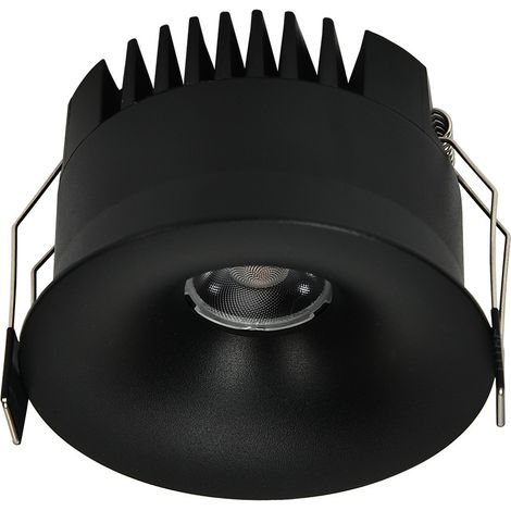 Faretto incasso tondo nero Ø7cm LED 7W CCT Light (1/5)