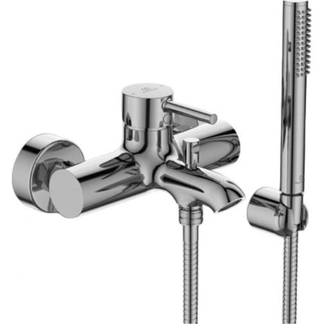 Miscelatore monocomando esterno per vasca/doccia in ottone cromato - Ideal Standard Ceraline