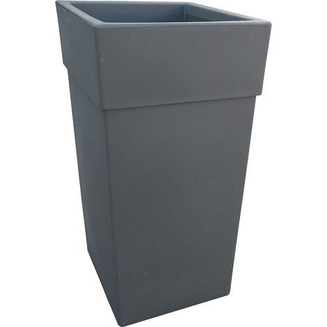 BAMA VASO PIRAMIDE SENSATION 50 X 50 X H87.5 CM ANTRACITE (1/2)
