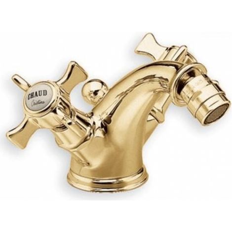 Mélangeur monotrou avec vidage pour bidet RETRO CHAMBORD - CRISTINA ONDYNA CH11652 (1/3)