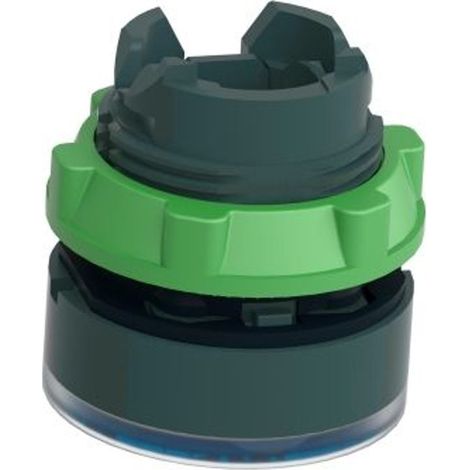 Tête Bouton Poussoir Lumineux Harmony XB5 Ø22 Bleu Schneider Electric - ZB5AH063 (1/5)
